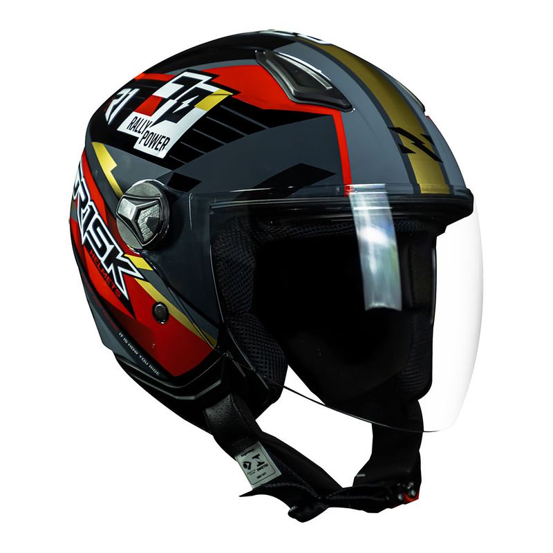 CAPACETE NORISK ORION R1 VERMELHO