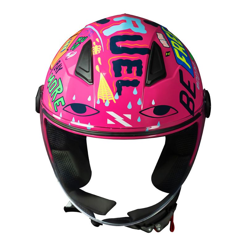 CAPACETE NORISK ORION FREE ROSA