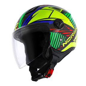 CAPACETE NORISK ORION MOSAIC AMARELO