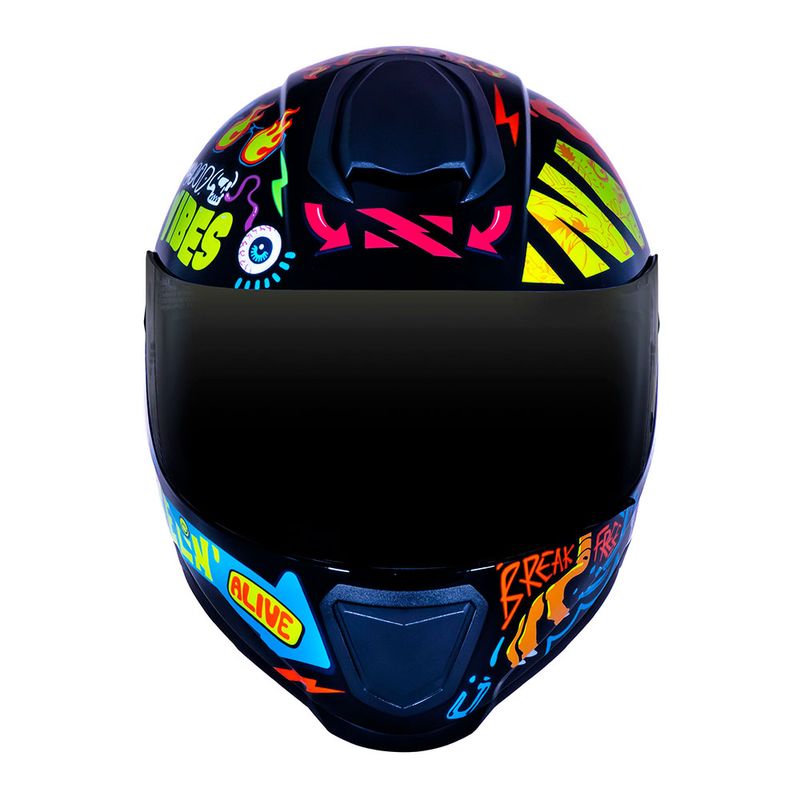 CAPACETE NORISK RAZOR VIBES PRETO