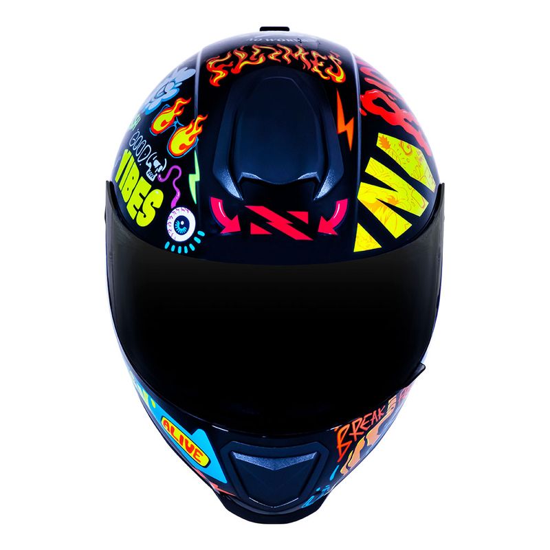CAPACETE NORISK RAZOR VIBES PRETO