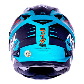 CAPACETE NORISK SOUL TOKYO PRETO