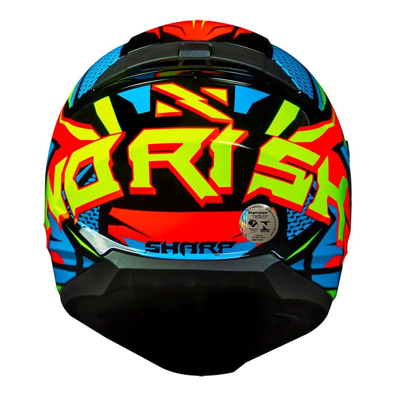 CAPACETE NORISK CAPACETE RAZOR SHARP AMARELO