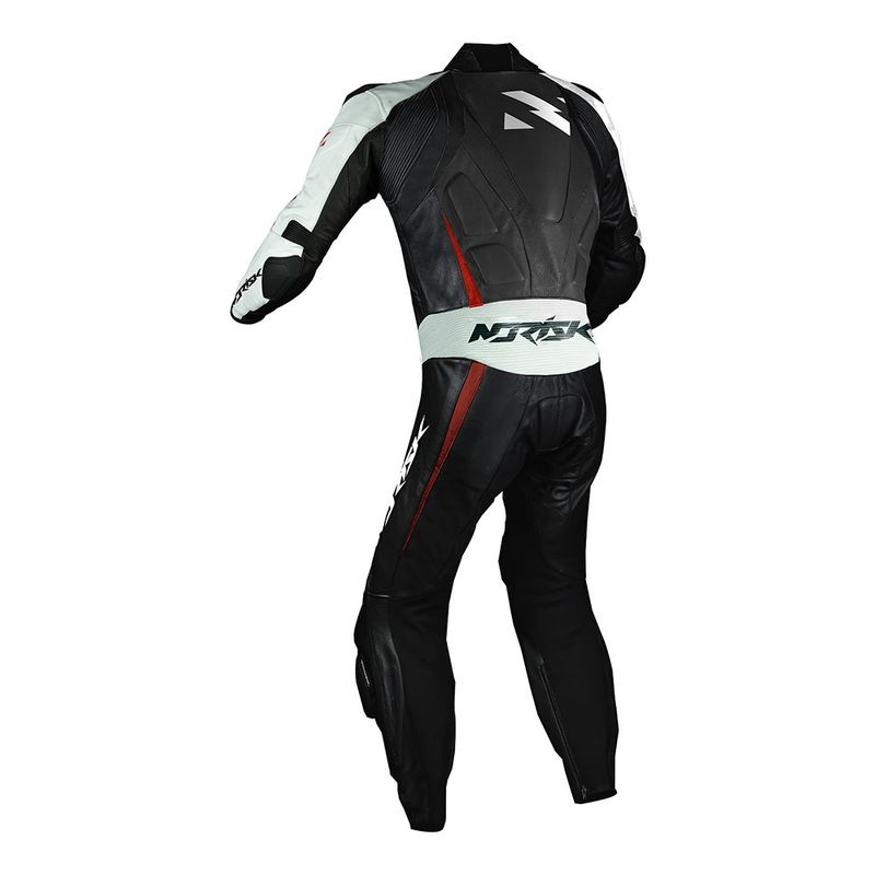 MACACÃO  NORISK SS CINZA/PRETO/VERMELHO