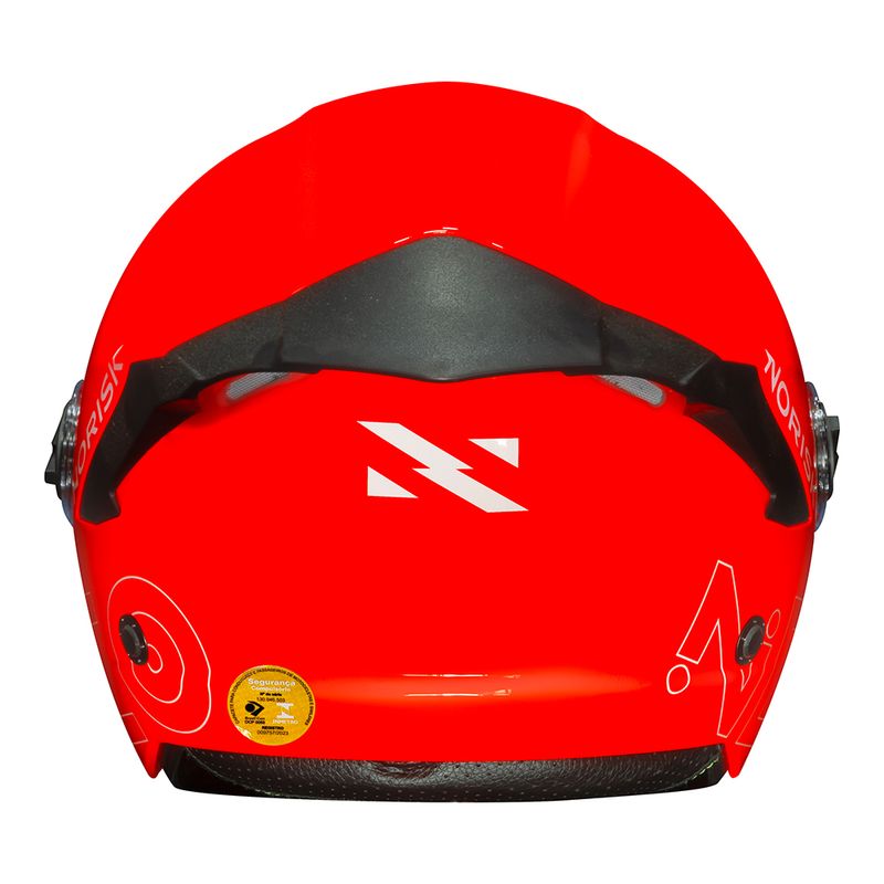 CAPACETE NORISK NEO MONOCOLOR VERMELHO