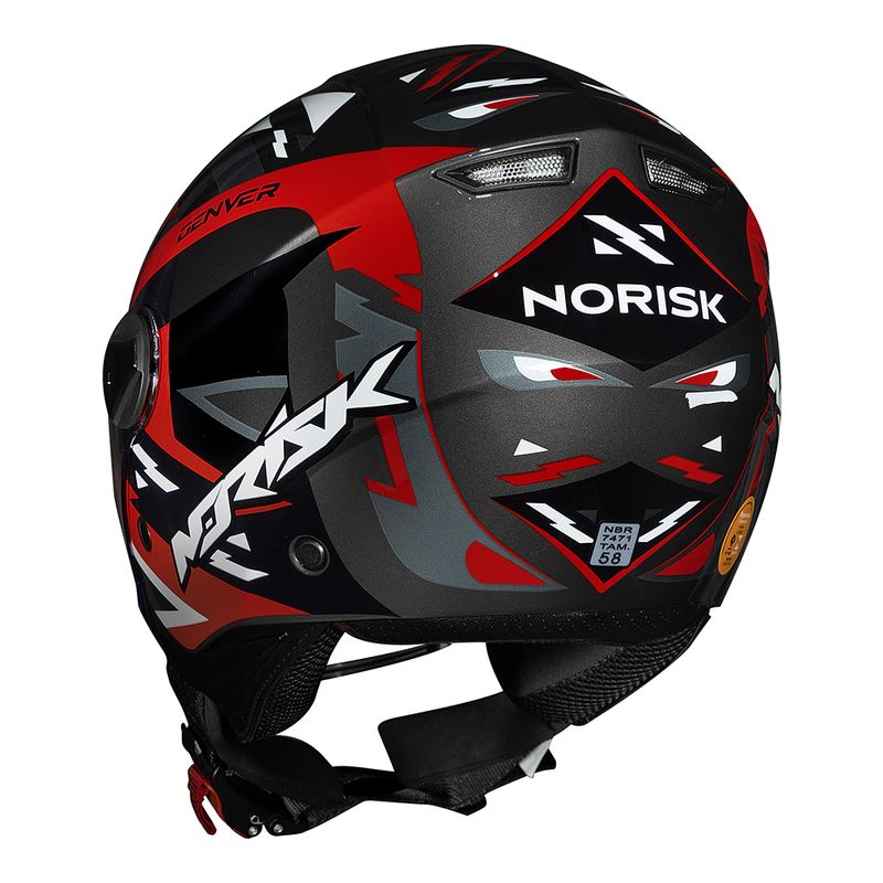CAPACETE NORISK ORION DENVER PRETO