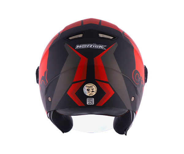 CAPACETE NORISK ORION CITY VERMELHO FOSCO
