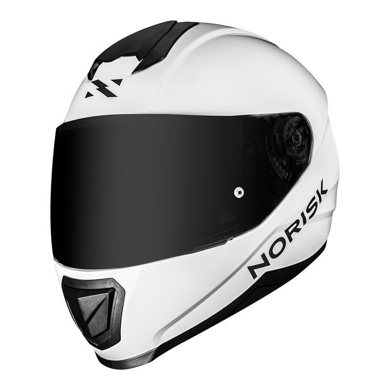 CAPACETE NORISK  RAZOR MONOCOLOR BRANCO