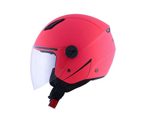 CAPACETE NORISK ORION MONOCOLOR ROSA FLUOR FOSCO