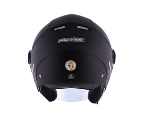 CAPACETE NORISK ORION MONOCOLOR PRETO FOSCO