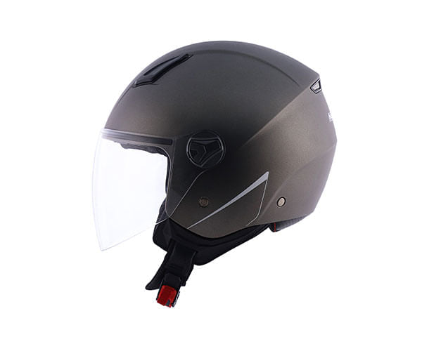 CAPACETE NORISK ORION MONOCOLOR CINZA FOSCO