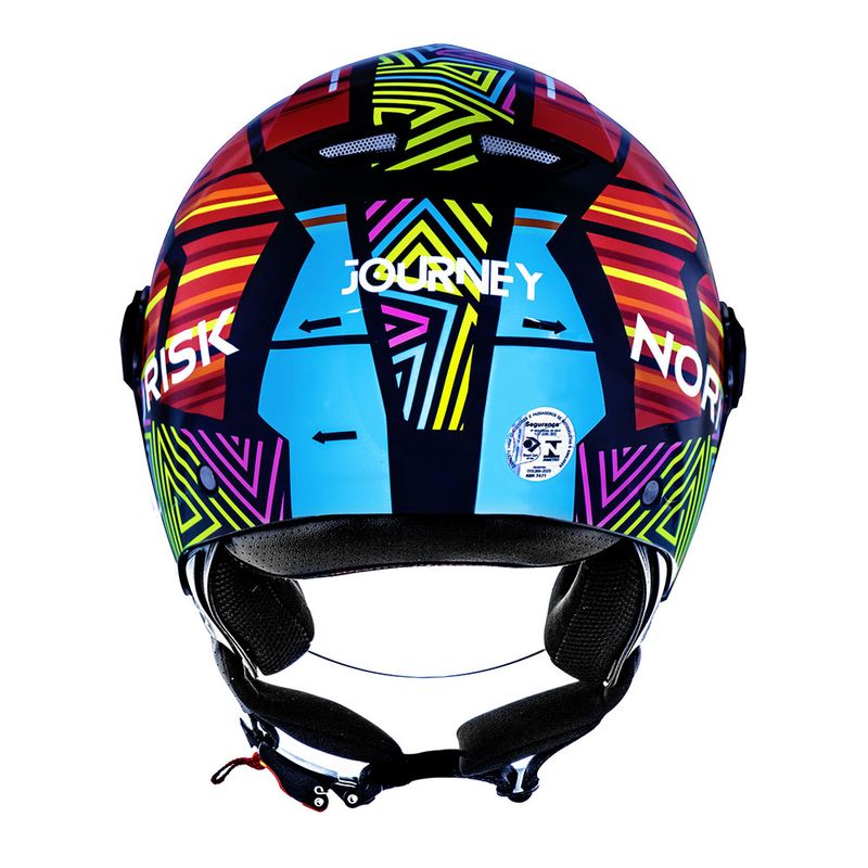 CAPACETE NORISK ORION JOURNEY AMARELO