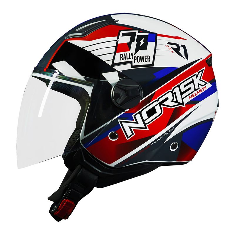 CAPACETE NORISK ORION R1 BRANCO